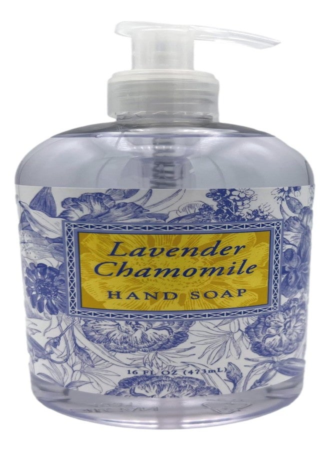 جرينتش باي مجموعة غسول اليدين السائل واللوشن من غرينتش باي برائحة اللافندر والبابونج مع زبدة الشيا - مجموعة نباتية - عبوة جميلة - 16 أونصة لكل زجاجة (لافندر وبابونج) - Image 2